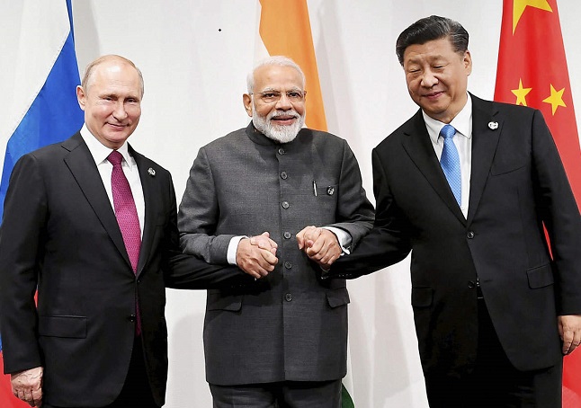 Modi-Jinping-Putin: Three global stalwarts together in SCO