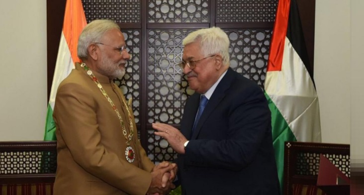 PM Modi underlines unwavering ties with Palestine