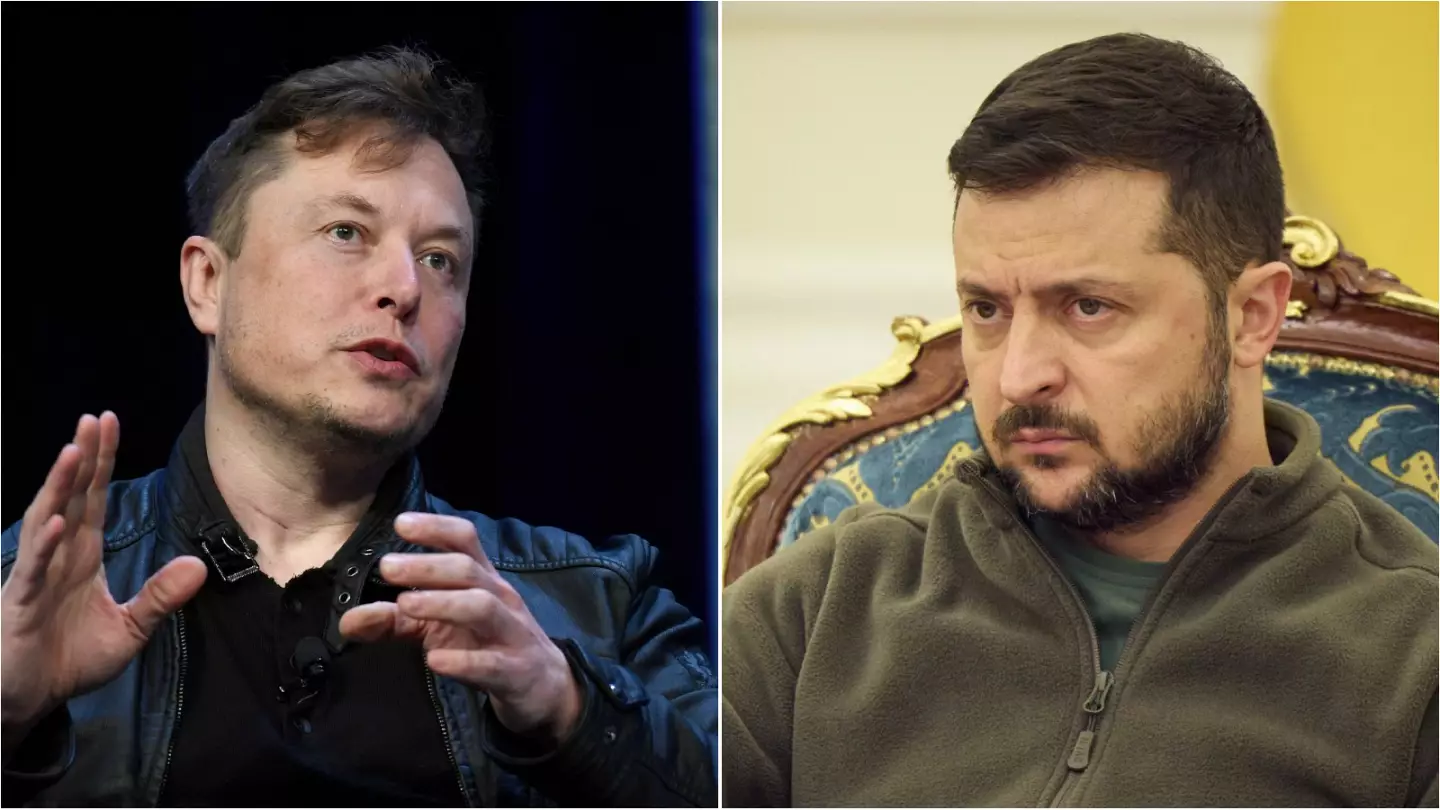 Volodymyr Zelensky: Mr. Musk Come Have A Look All By Yourself