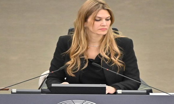 Greek legislator Eva Kaili