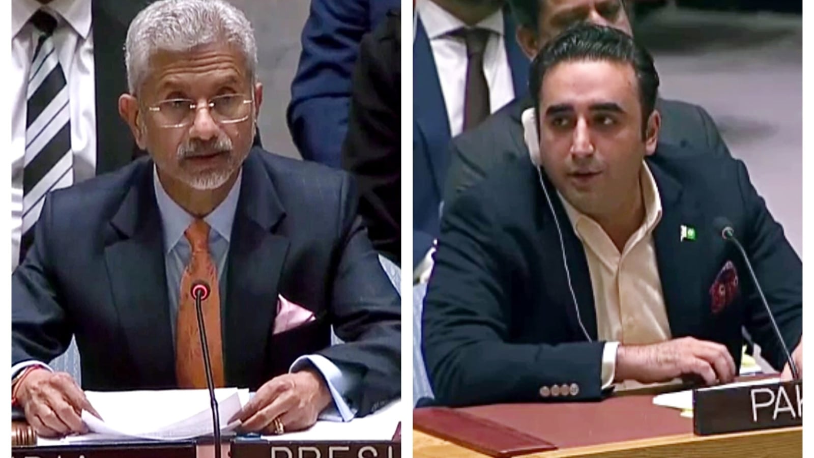 Indian Foreign minister S Jaishankar and Pakistan foreign minister Bilawal Bhutto have taken potshots at each other several times in the United Nations.