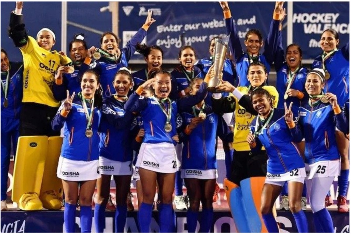 Proud Indian Daughters : Women Hockey Team Returns to India, Celebrates FIH Nations Cup Victory