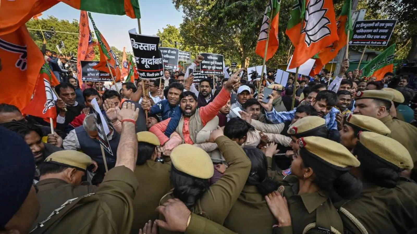 India lashed Out At Pakistan On Bilawal Bhutto’s Objectionable Remarks On PM Modi, BJP Protested Outside Pakistani High Commission