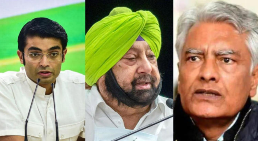 Amrinder & Jakhar Recognition With Appointment As National executive BJPians