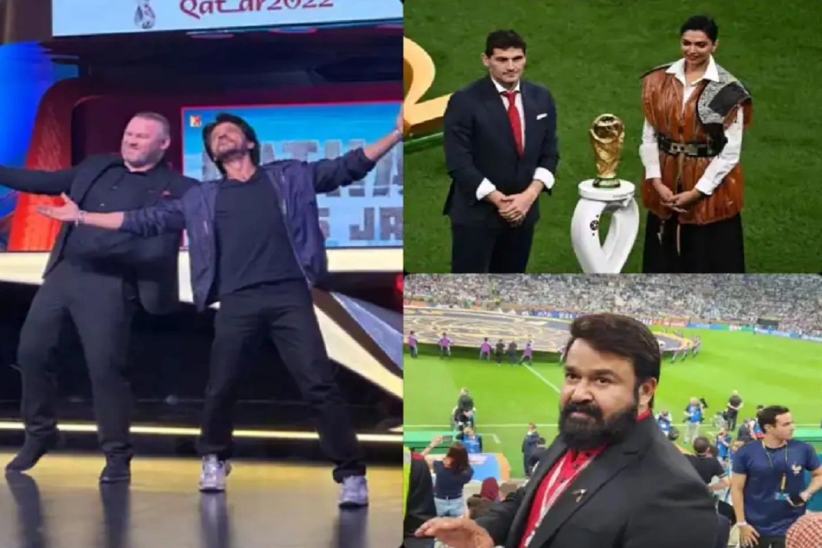 FIFA World Cup Final:  Deepika-Shahrukh, Nora Fatehi and South Actor Mammootty Spread Their Wings, Fans Went Crazy
