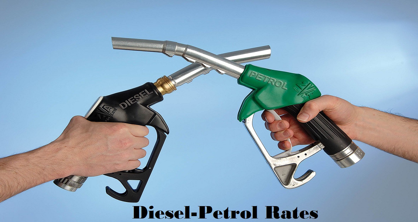 Diesel And Petrol Rates For The Day