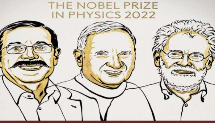 Nobel Prize to Alain Aspect, John Clauser and Anton Zeilinger