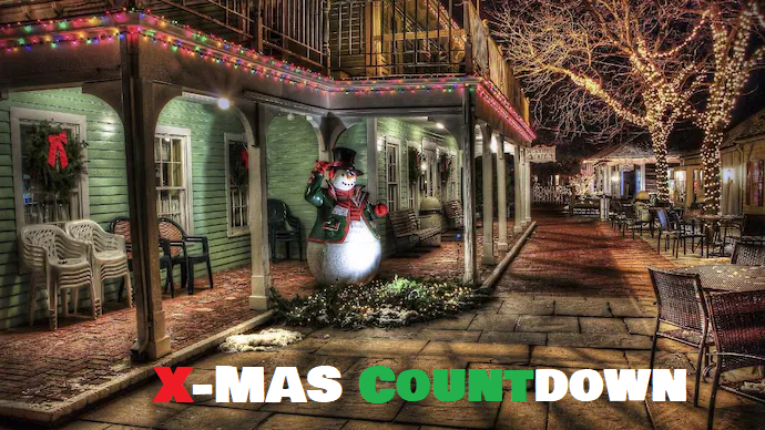 Christmas Countdown : Spending the day by yourself? Make it a Very Merry Christmas!