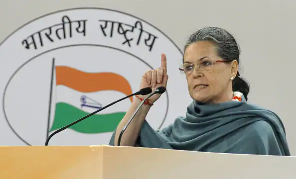 Sonia Gandhi, the former Congress president