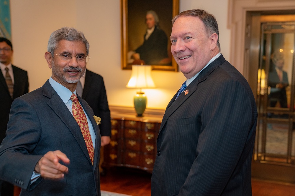 Dr. S Jaishankar & former US Secretary of State Mike Pompeo