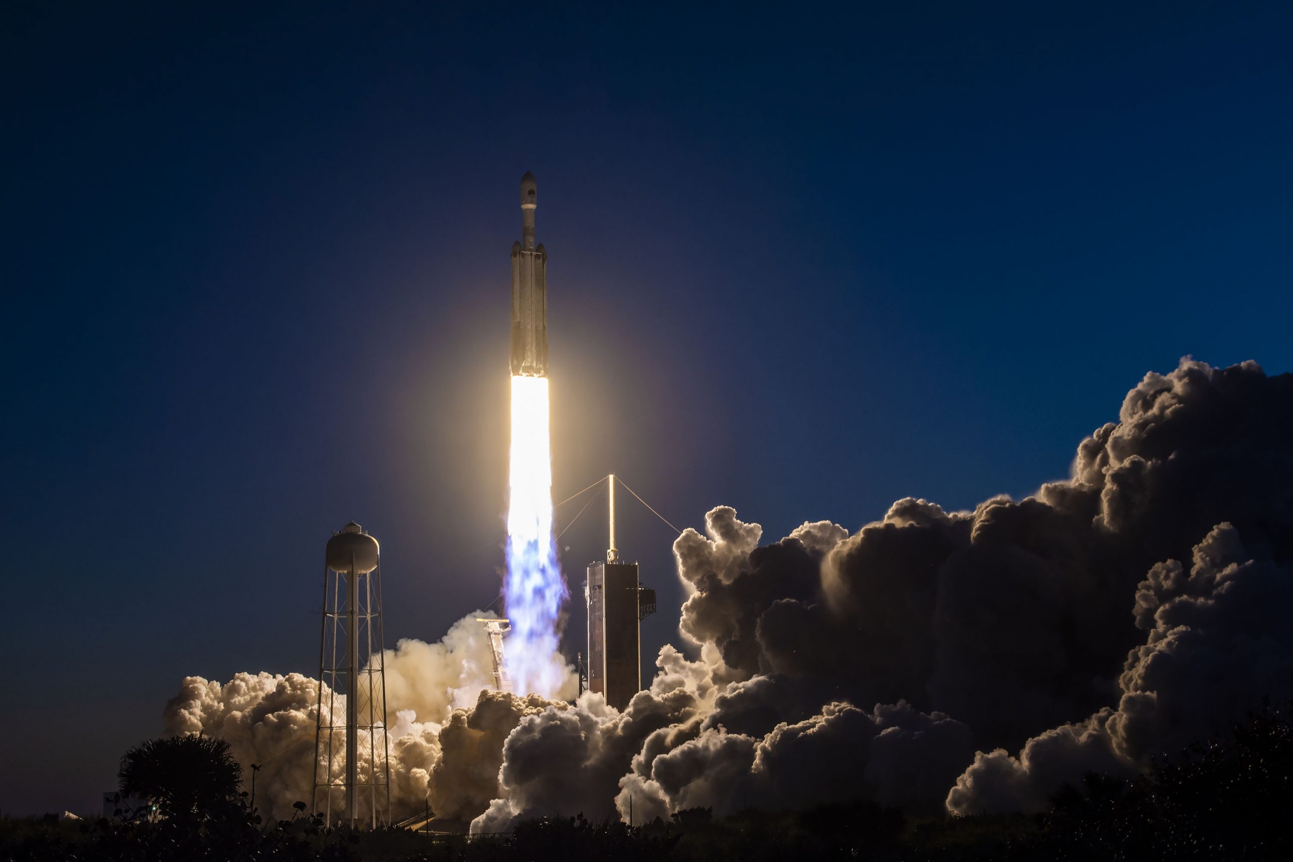 Falcon Heavy launches USSF-67 to orbit.