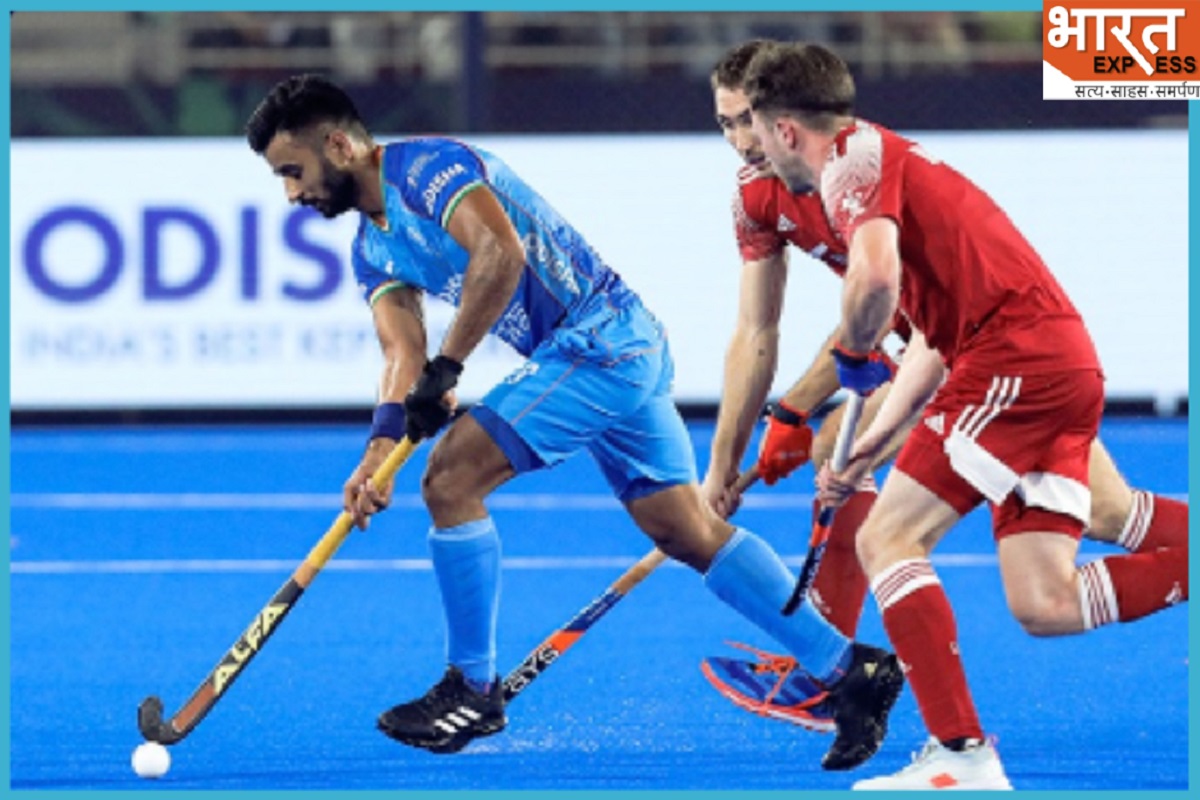IND vs ENG Hockey WC: India stopped England’s penalty corner in the last minute, the match ended in a draw