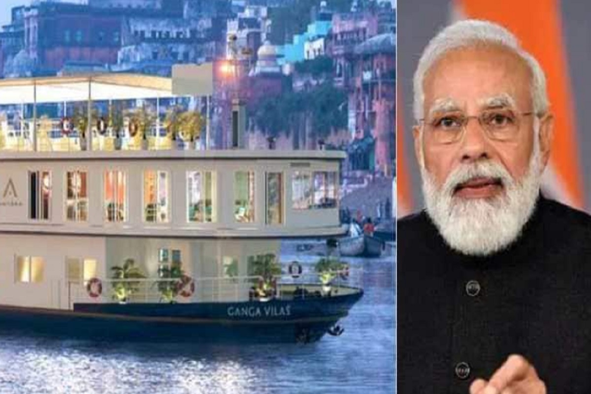 MV Ganga Vilas: “A Landmark Moment,” Says PM Modi During Inauguration; Shares Video On Twitter