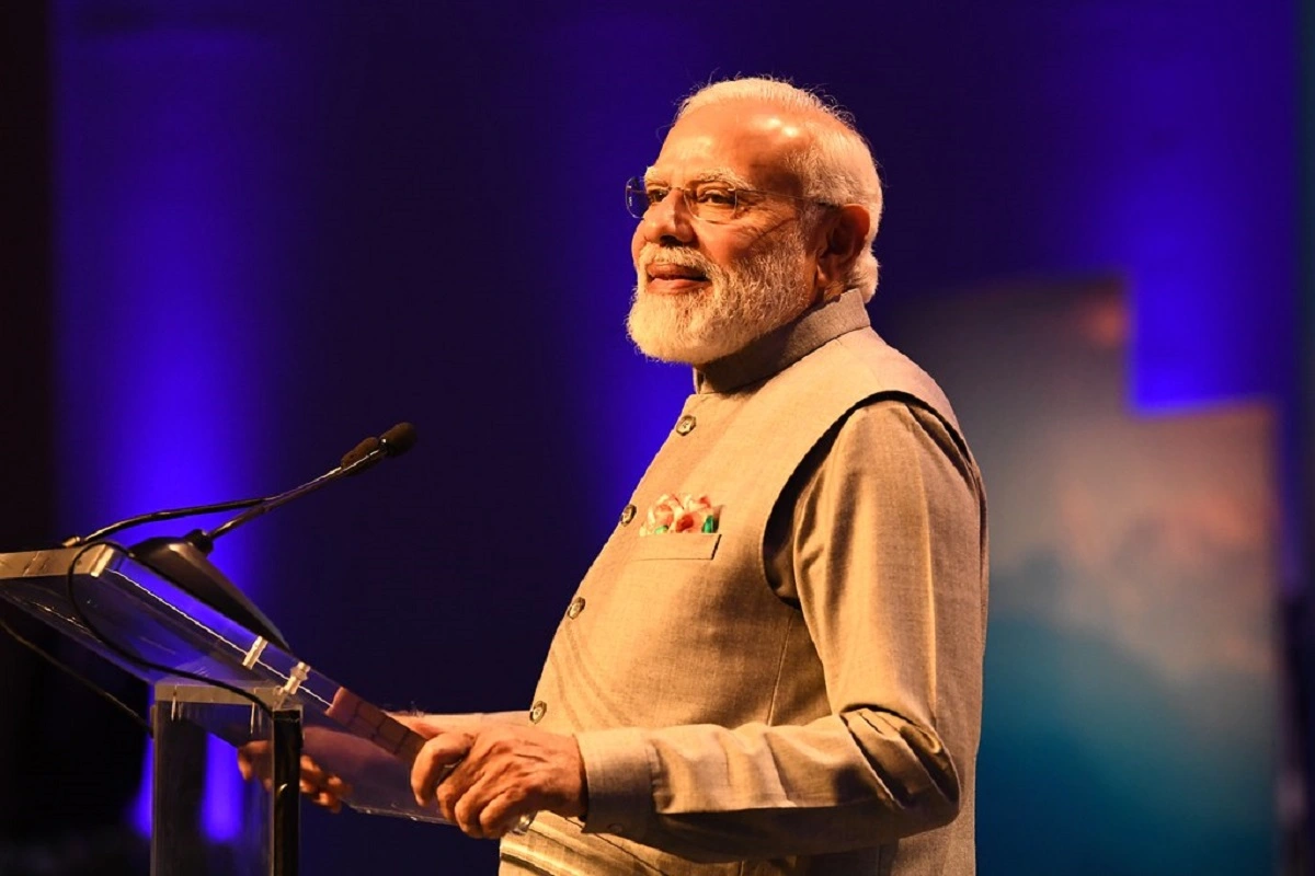 PM Modi held a roadshow ahead of Lok Sabha Elections