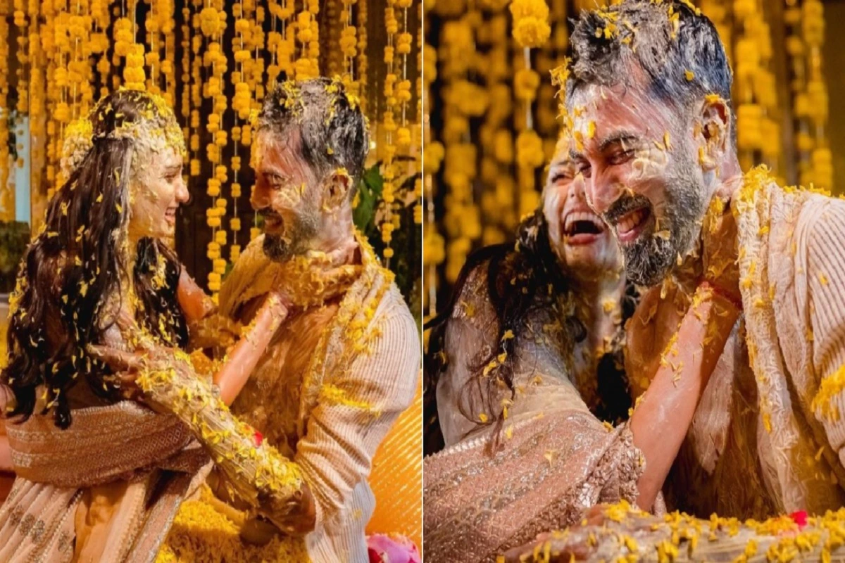 Athiya Shetty and KL Rahul share picture album of their ‘Haldi ceremony’