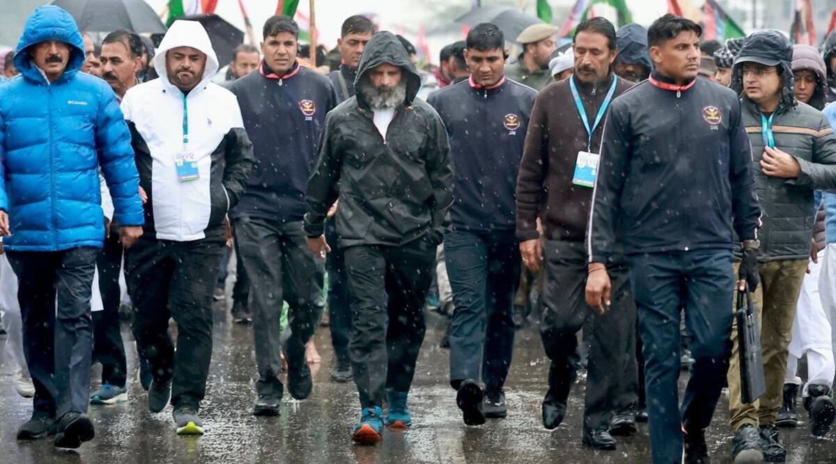 For First Time This Winter, Rahul Gandhi Seen In Windcheater