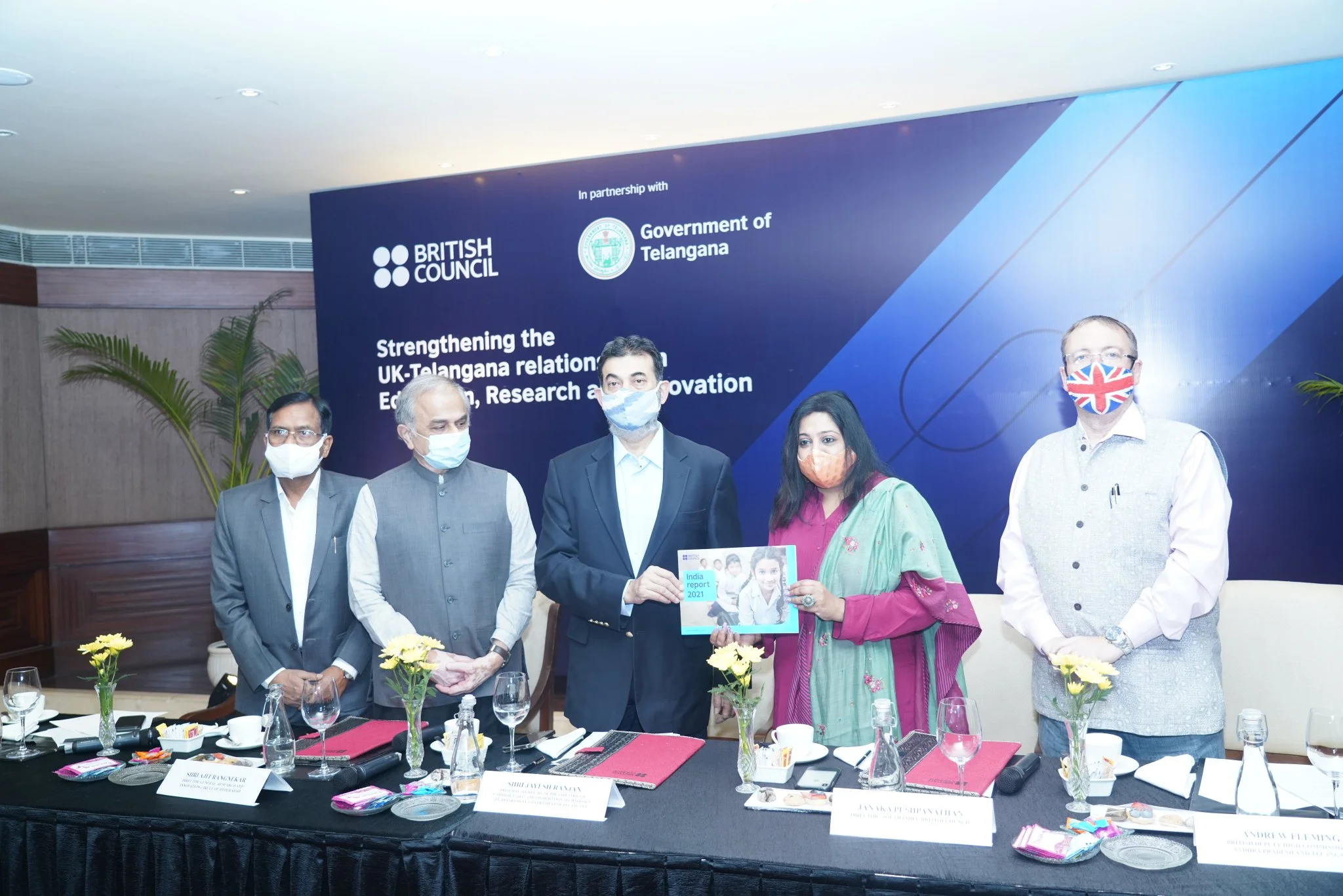 Telangana Government Partner With British Council:  Launched Residential Short-Term Certificate Course