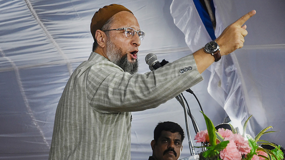 Men Found Charred In Car: Owaisi Targets Congress Government In Rajasthan, BJP