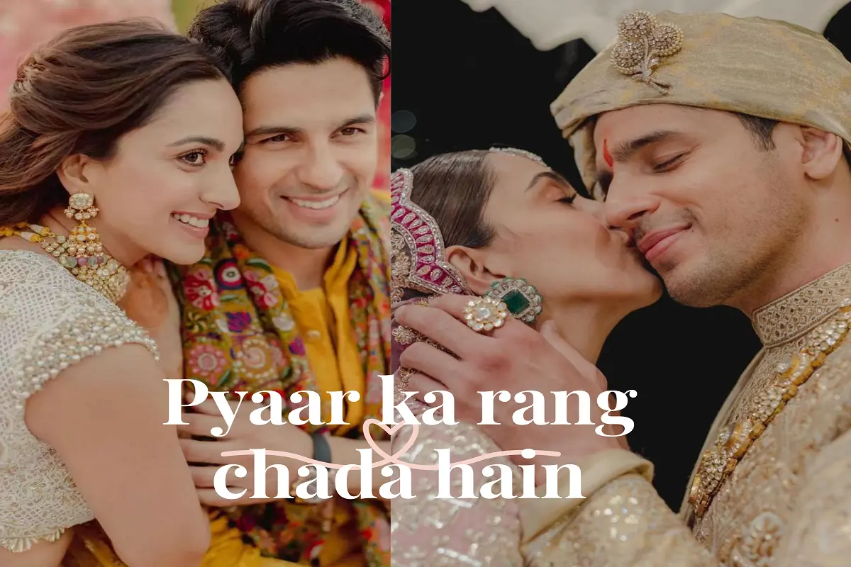 Pyaar Ka Rang Chadha Hai: Sidharth-Kiara Shares Wedding Haldi Pictures On Instagram