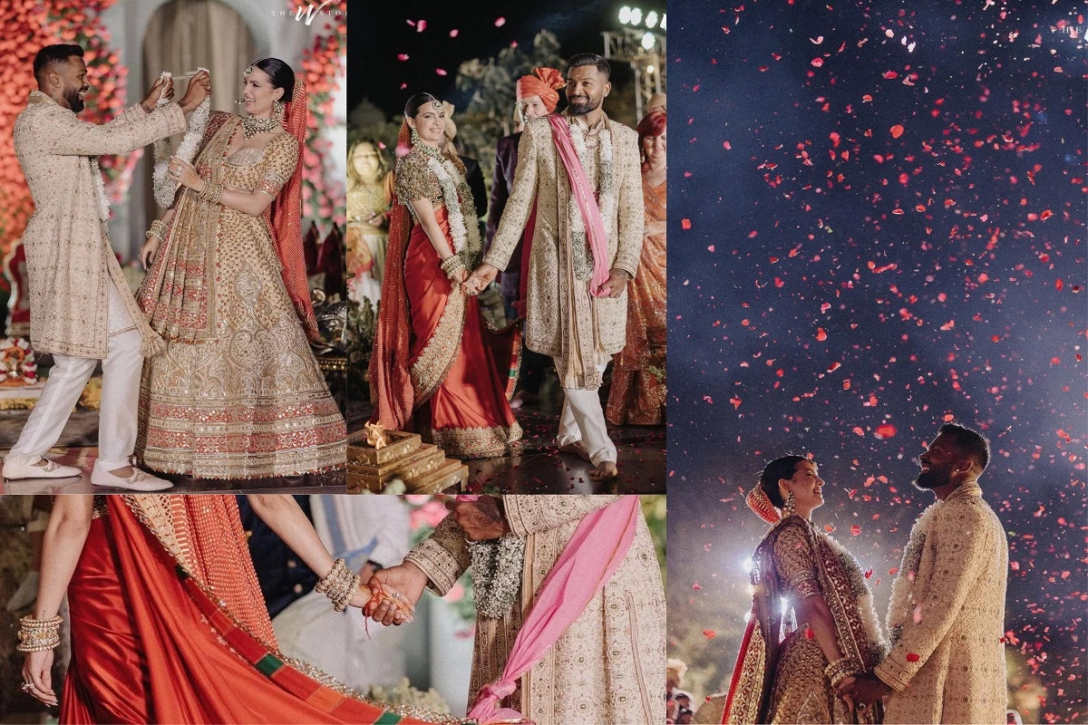 Hardik-Natasa’s Royal Indian Wedding Takes Place In Udaipur, Caption Reads “Now And Forever”