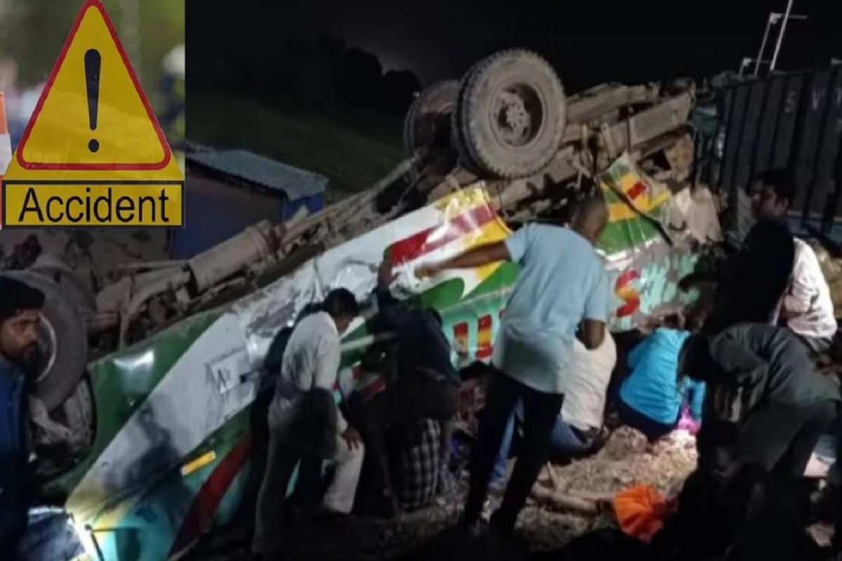 MP: 14 Killed, 60 Injured As Cement-Laden Truck Hit Three Buses Parked In Rewa-Satna Border