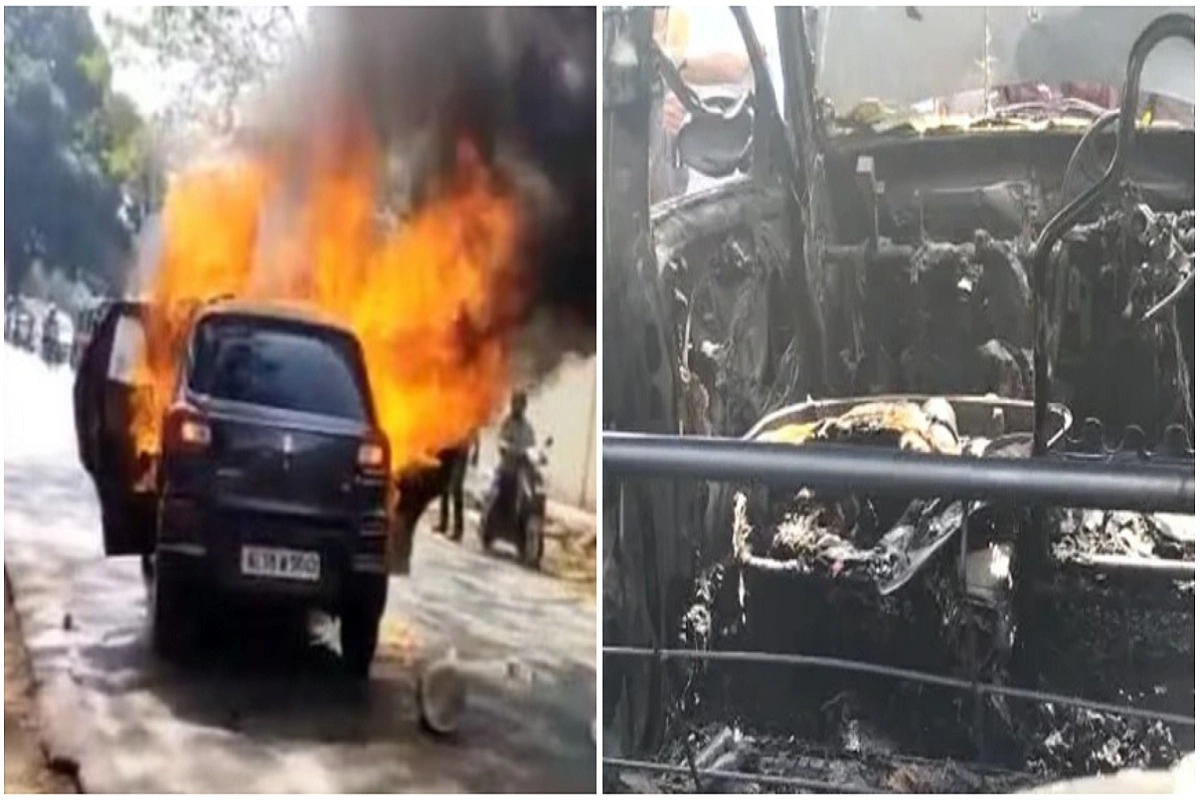 Kannur: Pregnant Woman, Husband Dead In Car Fire, Were Going To Hospital As Wife Went Into Labour
