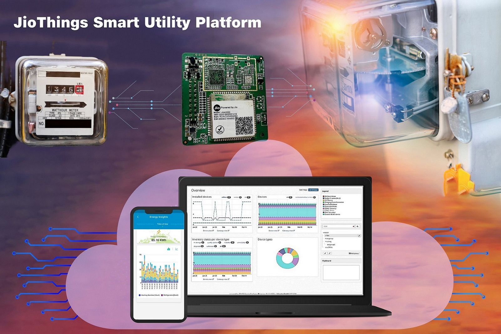 JioThings Smart Utility Platform Partners With EESL To Enable 1 Million Smart Prepaid Meters In Bihar