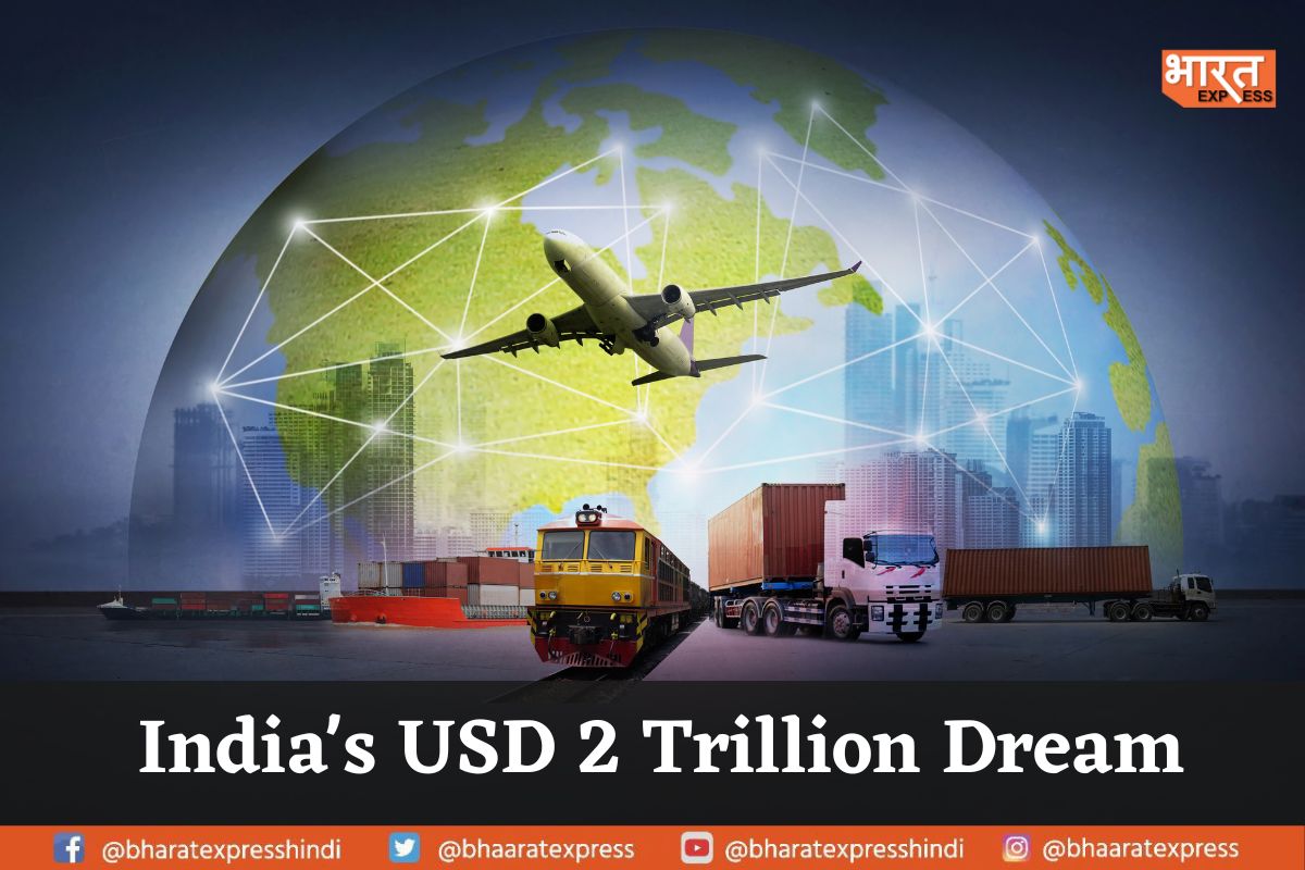 In a race to become robust, India is planning to expand their export to USD 2 trillion by 2030