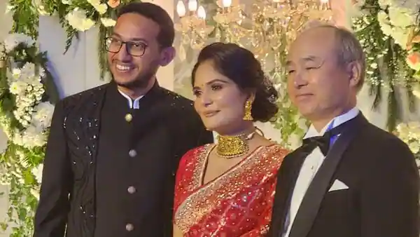 SoftBank’s Masayoshi Son Attends OYO Founder Ritesh Agarwal’s Wedding