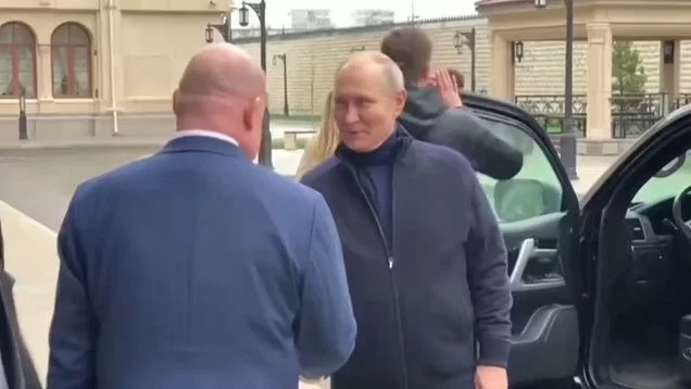 Vladimir Putin Visits Crimea To Mark Anniversary Of Its Annexation From Ukraine