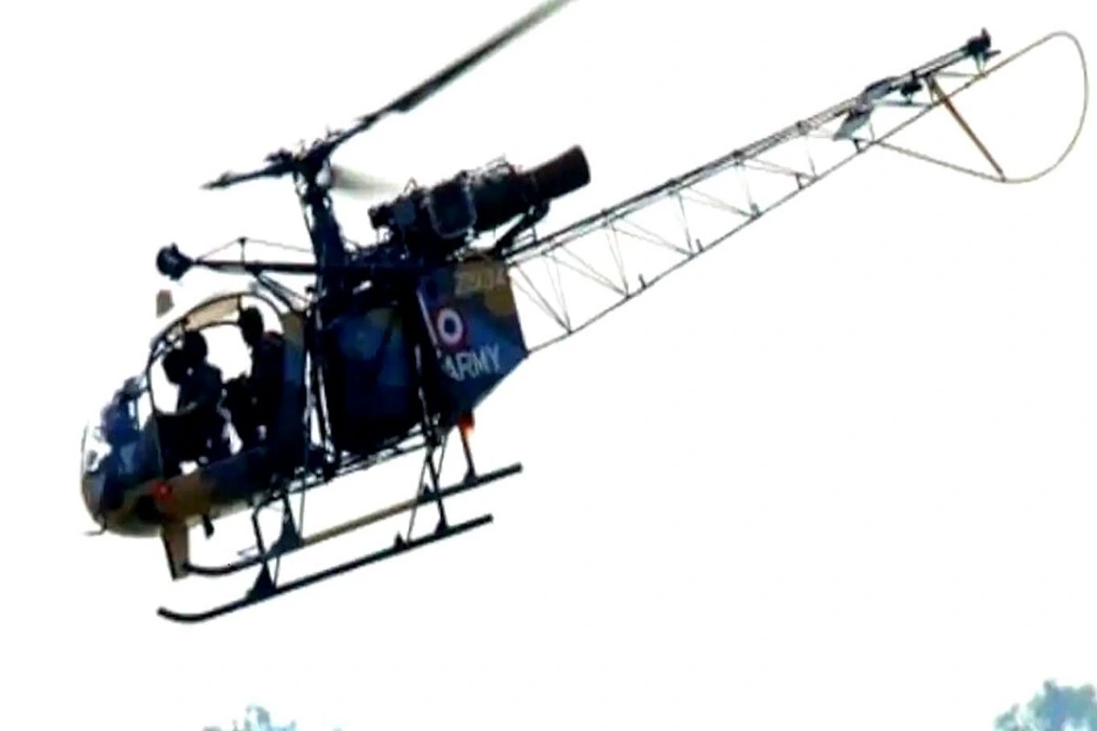 Army Chopper Crashes In Arunachal Pradesh During Operational Sortie