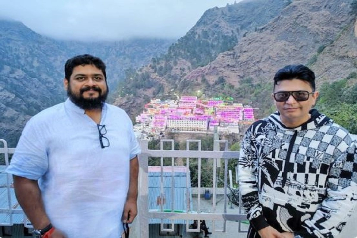 ‘Bhushan Kumar’ and ‘Om Raut’ Seek Blessings At Vaishno Devi Ahead The Release Of “Adipurush”