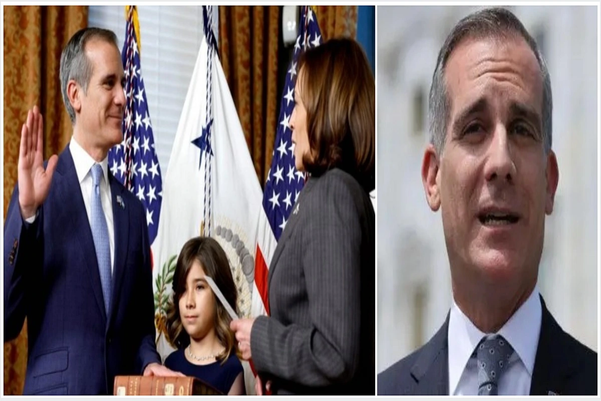 ‘Eric Garcetti’ Sworn In As US Ambassador To India, Says “It Feels Great, Can’t Wait To Serve”