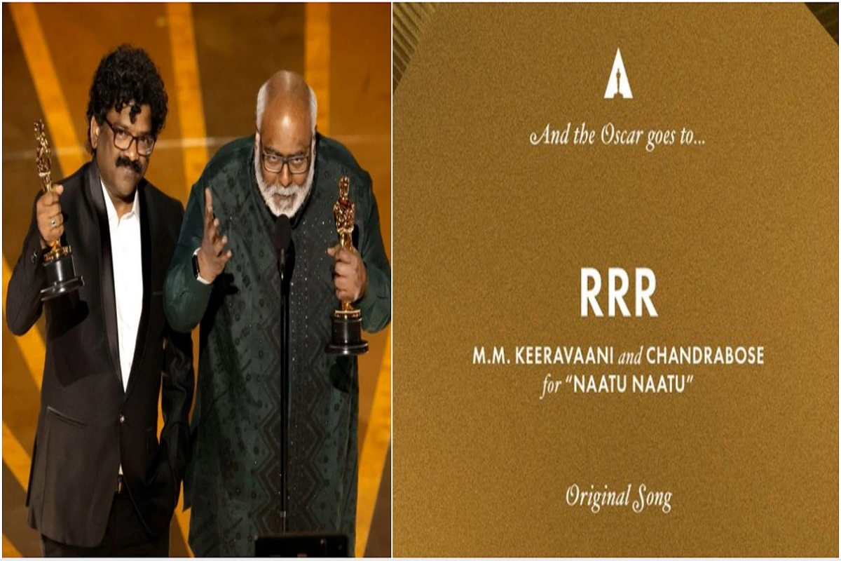 SS Rajamouli’s RRR Makes Oscars History! ‘Naatu Naatu’ Wins Best Original Song