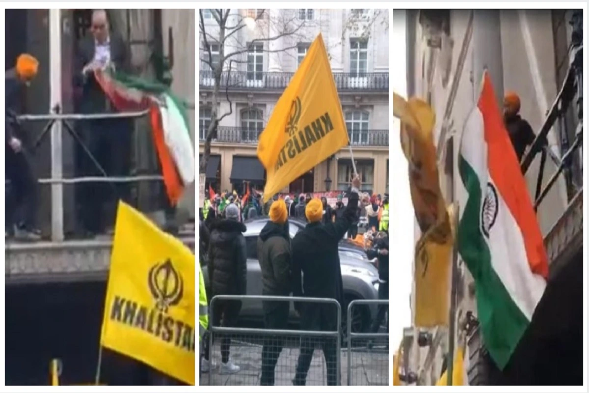 Unacceptable Act: India Demands Explanation Over Pulling Down Of Indian Flag At Embassy In London