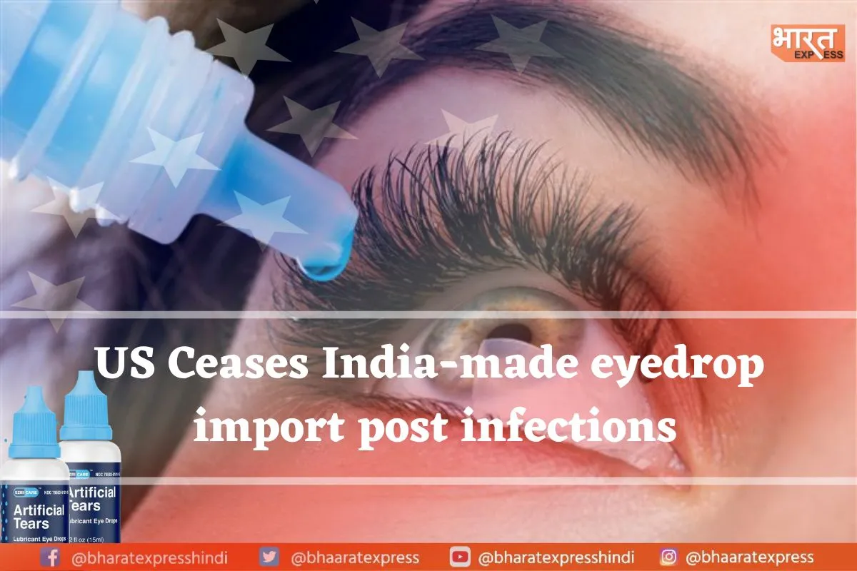 US Concerned Over Drug-Resistant Bacteria Linked To Indian Eye Drops