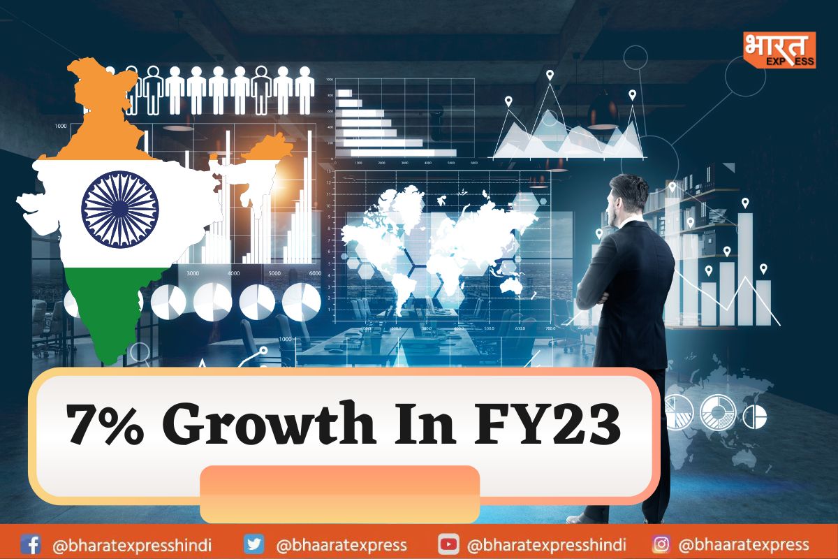 In FY23, India could post 7% growth.