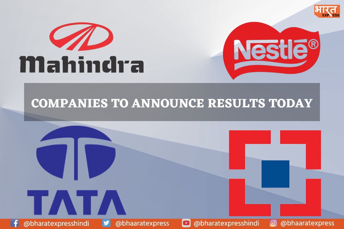 Tata Consumer Products To Nestle India, Companies to Announce Results Today