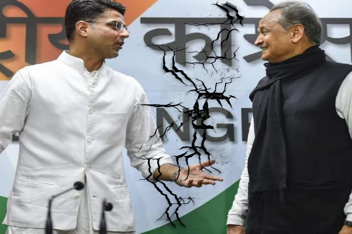 Internal Tussle In Congress Party: Sachin Pilot Vs Ashok Gehlot Matter Catches Heat