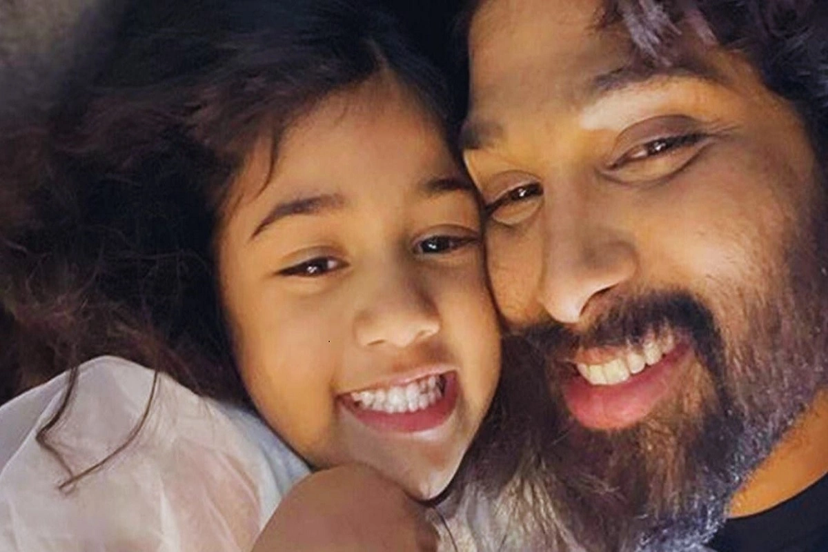 Much Awaited Moment! Allu Arjun Finally Makes Public Appearance On His B-Day With His Lovely Daughter