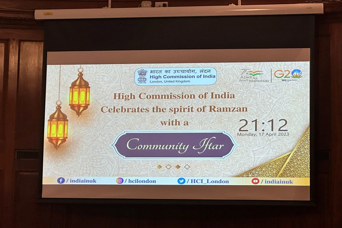High Commission Of India Throws an Iftar Party, Celebrates The Spirit Of RAMADAN In UK