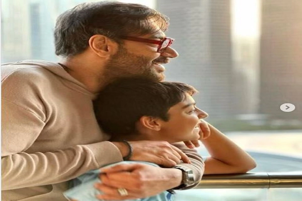 Ajay Devgn with son Yug