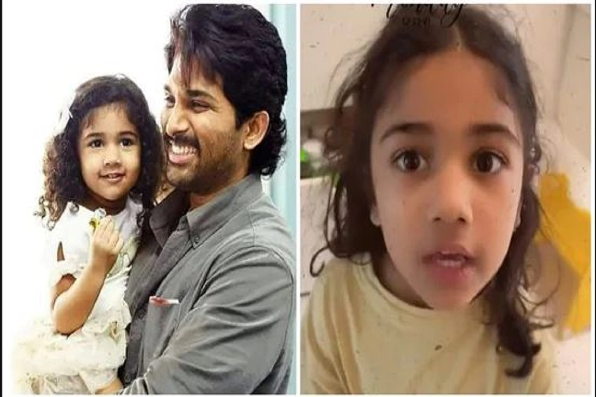 Here Is What Allu Arjun Tweeted On Her Daughter Arha’s Cameo In “Shaakuntalam”