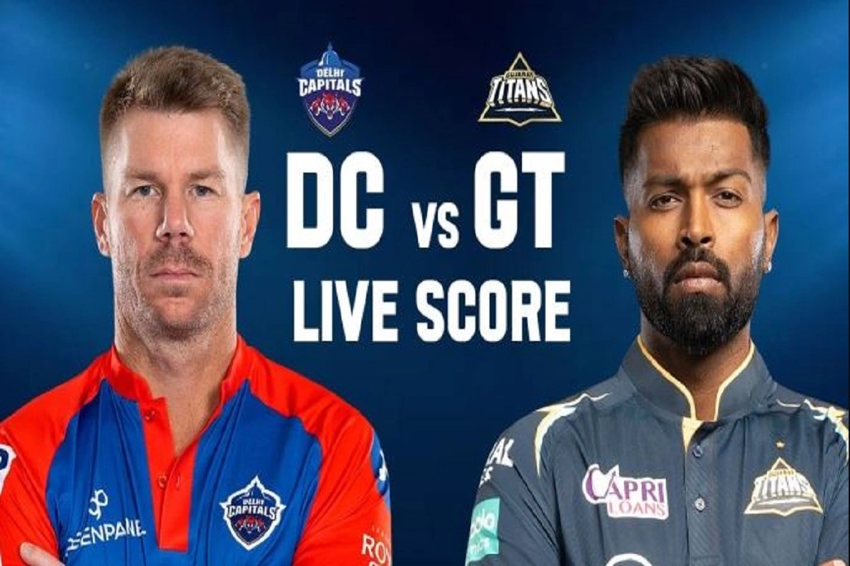 Dc VS GT Live score