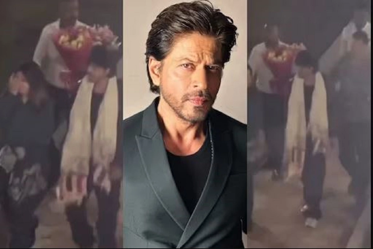 Shah Rukh Khan Welcomed With Flowers In Kashmir For Dunki Shoot, Video Goes Viral