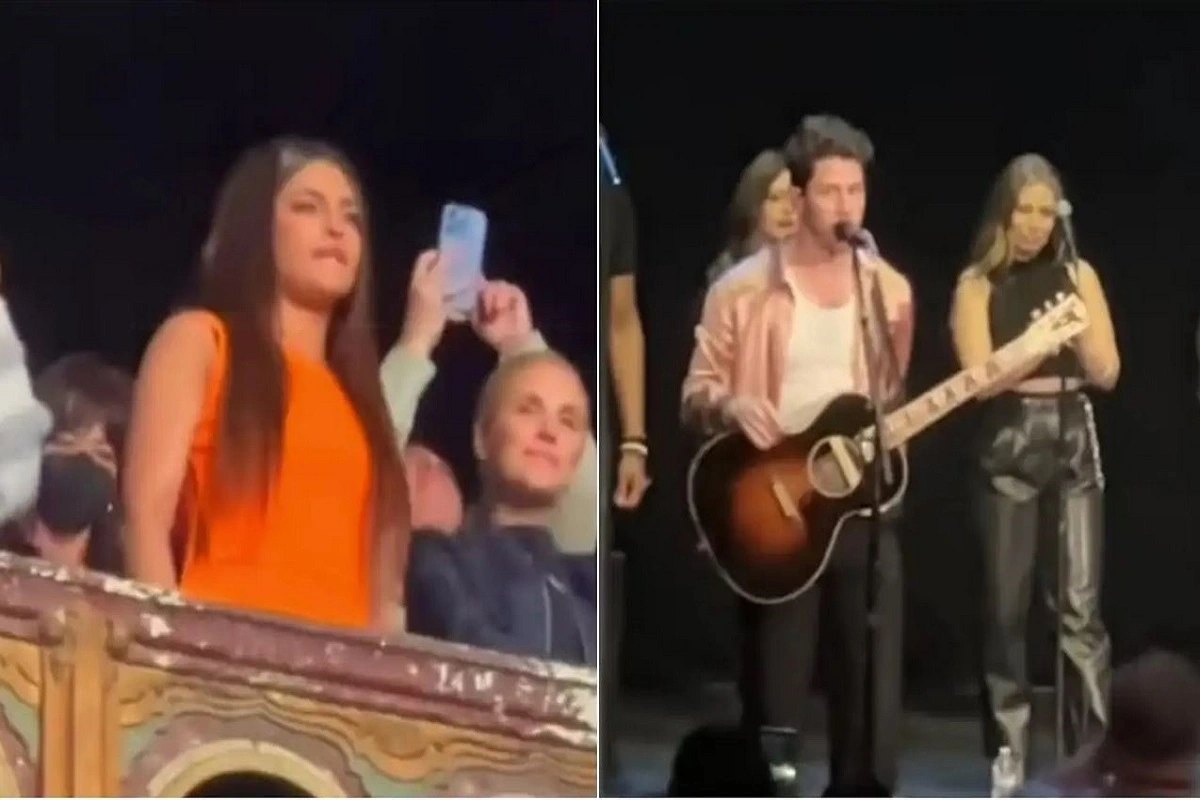 Priyanka Chopra Supports Nick Jonas At His Concert While He Gives Her A Shoutout