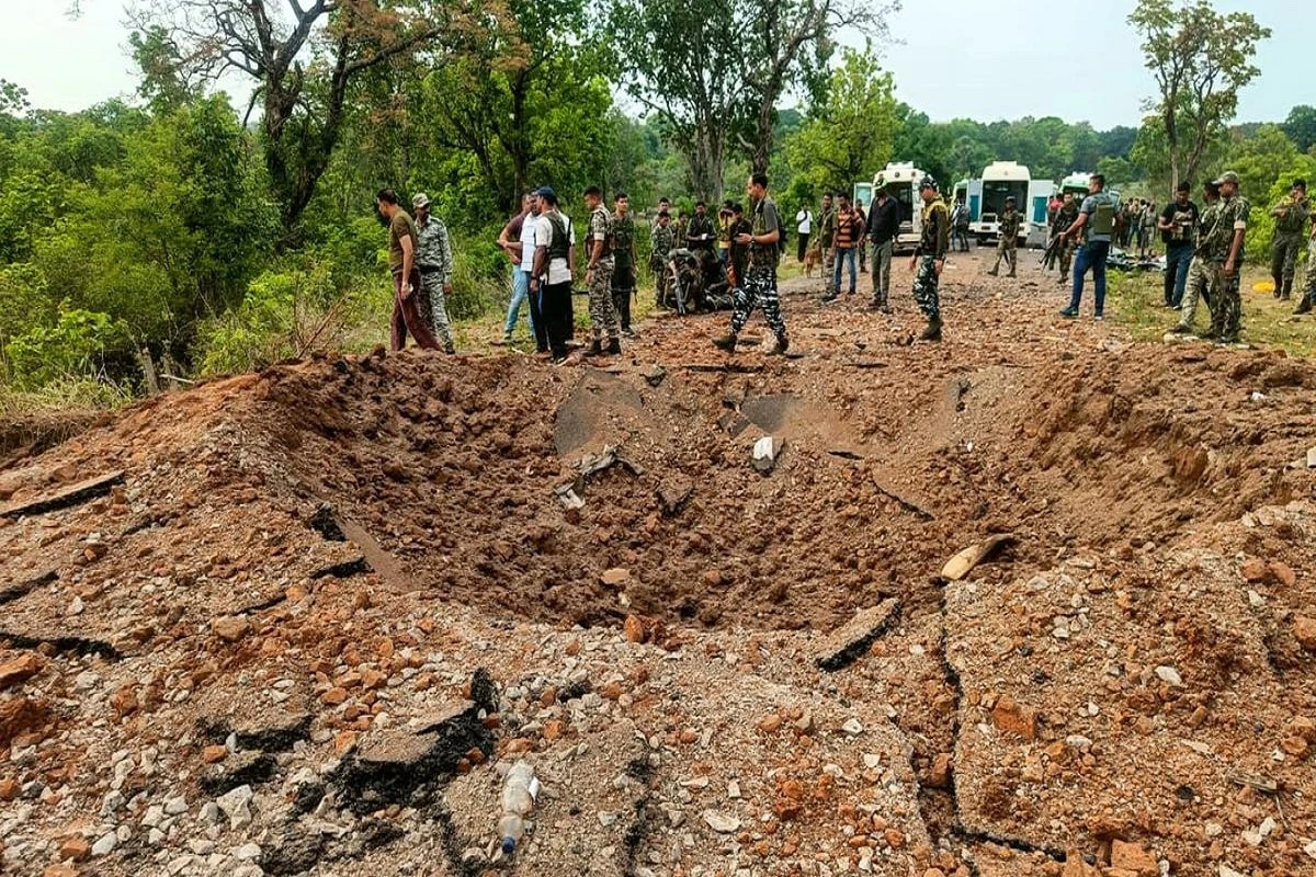 11 Including 10 Jawans Killed In ‘MAOIST ATTACK’ In Chhattisgarh’s Dantewada, Search Operation On