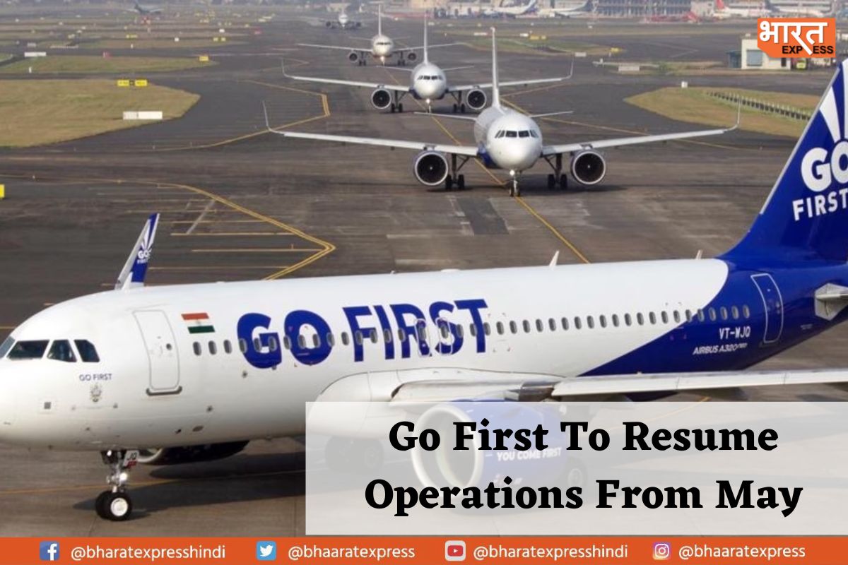 Go First to Resume Flights on Smaller Scale From May 24