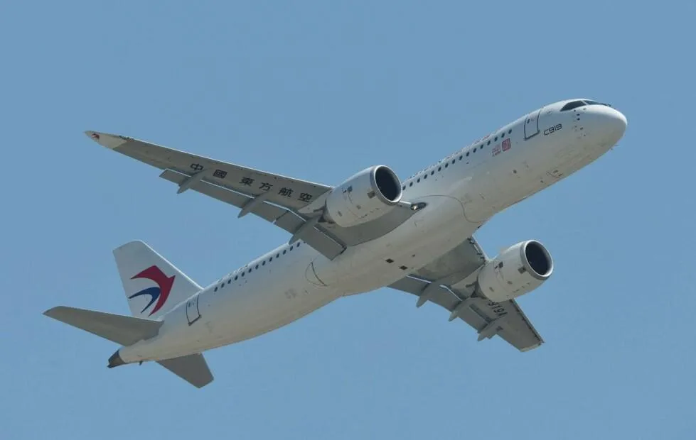 China’s First Domestically Constructed Jet Takes Its First Commercial Flight