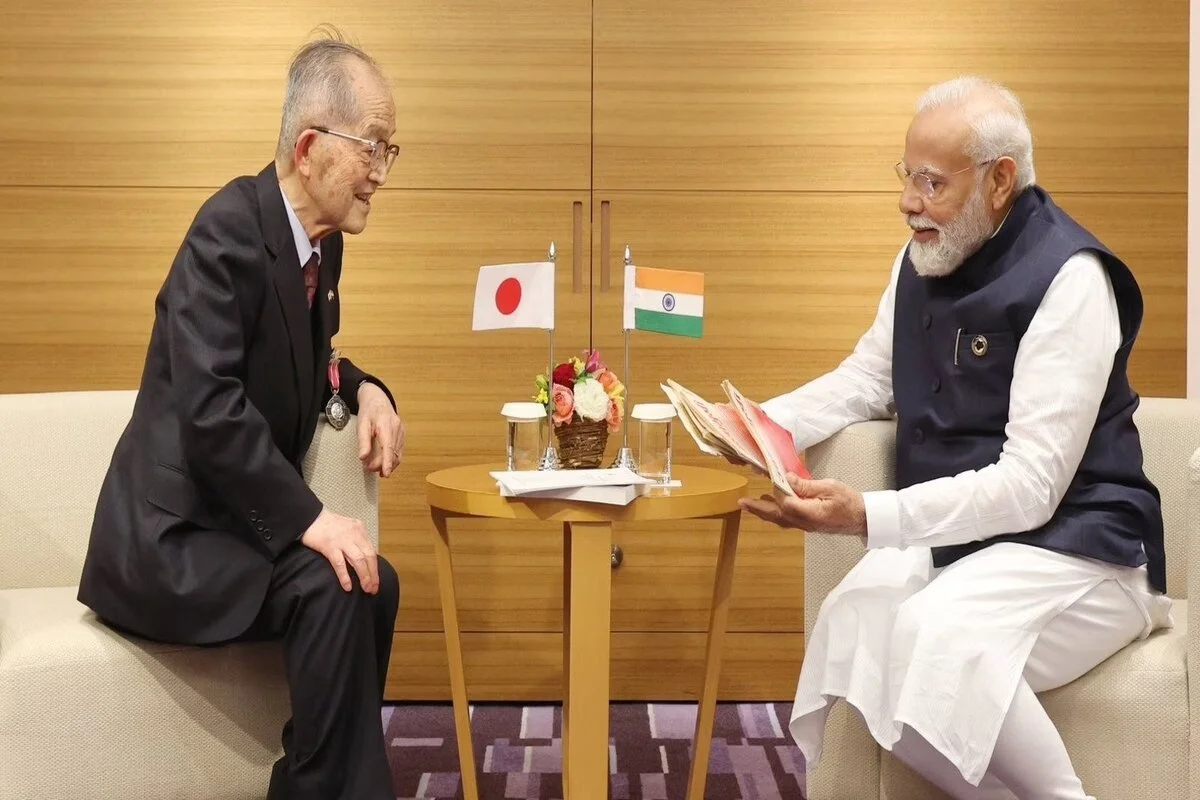 PM Modi Interacts With Japanese Personalities Instrumental In Promoting Indian Culture In Japan